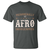 Proud Native American Phenomenally Afro Indigenous T Shirt - Wonder Print Shop