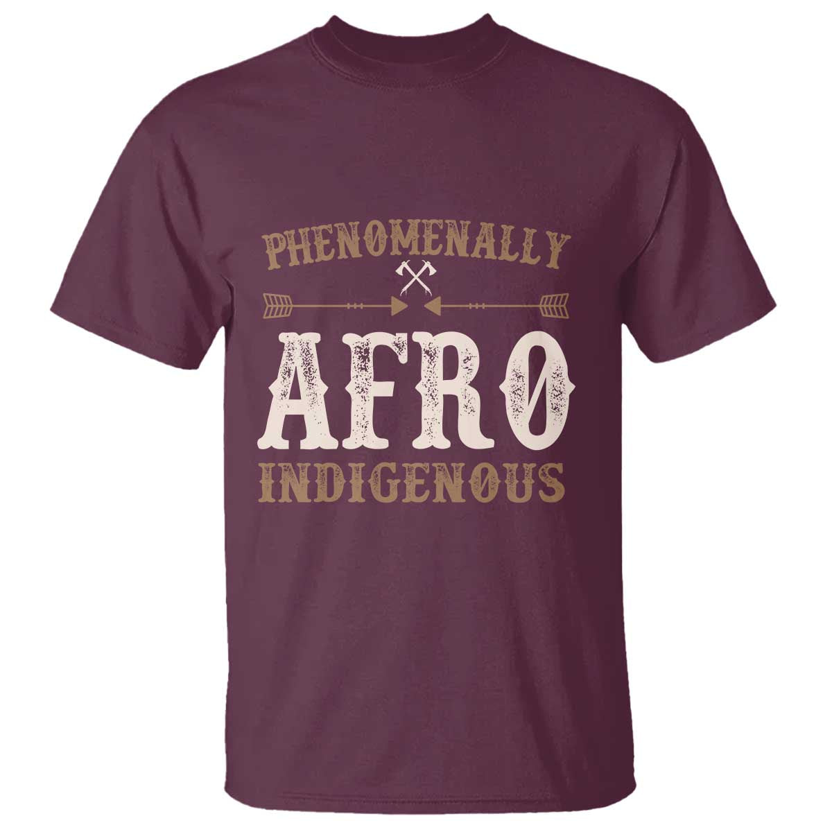 Proud Native American Phenomenally Afro Indigenous T Shirt - Wonder Print Shop