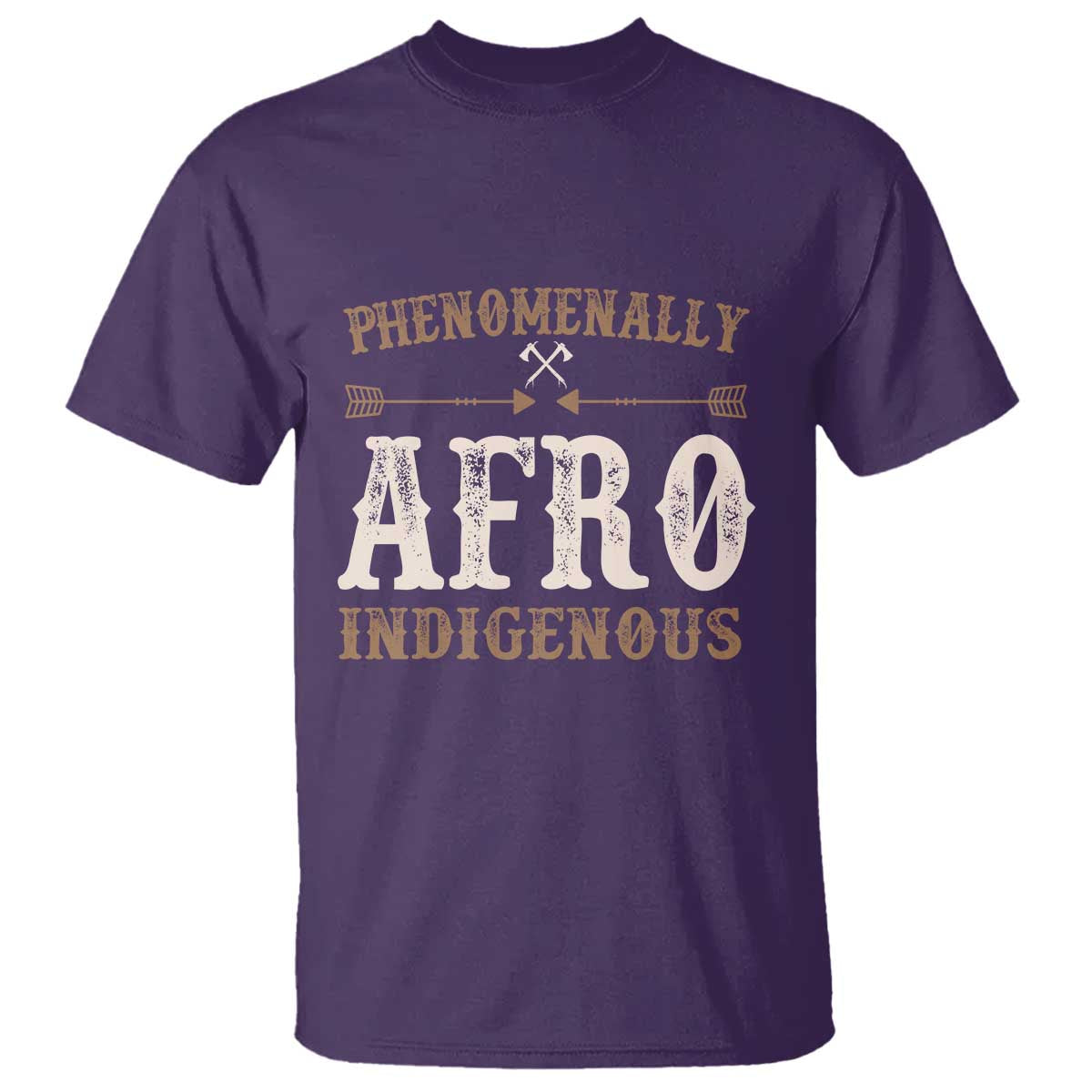 Proud Native American Phenomenally Afro Indigenous T Shirt - Wonder Print Shop