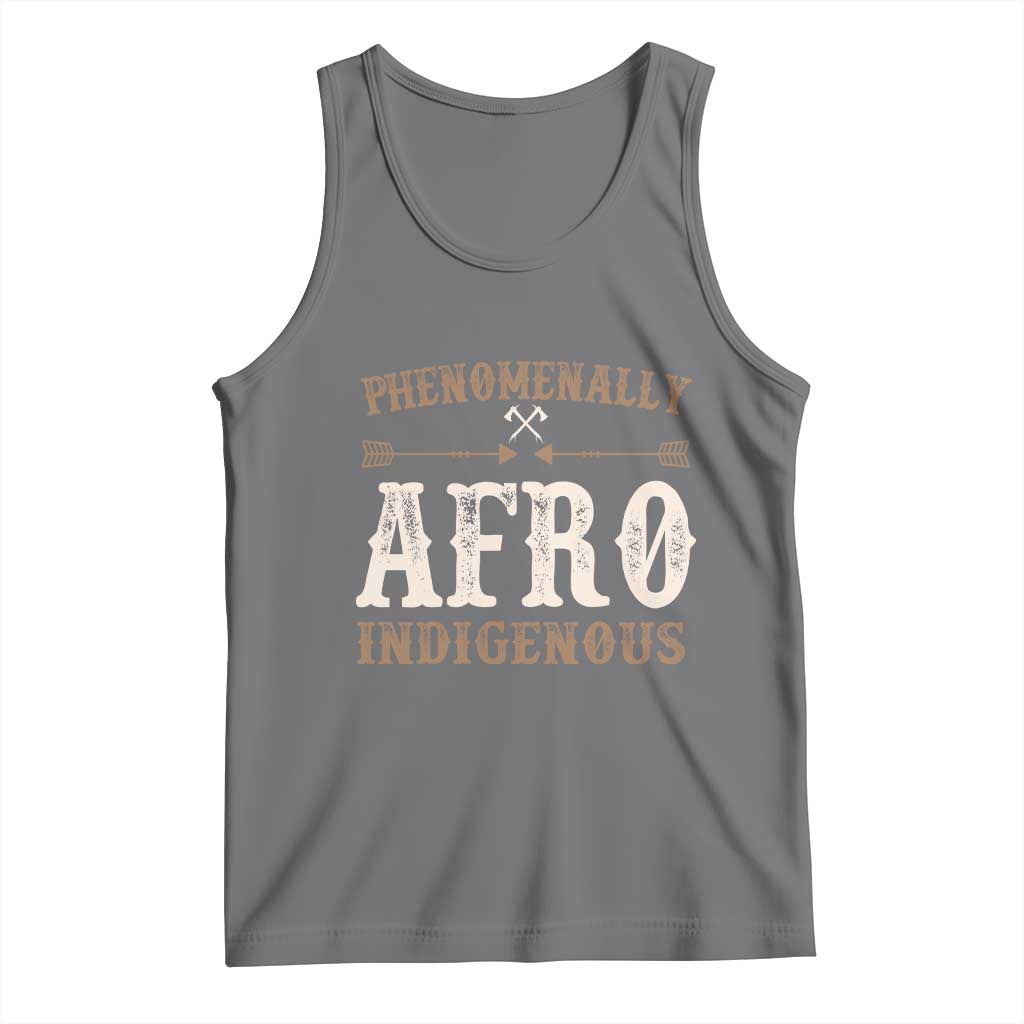Proud Native American Phenomenally Afro Indigenous Tank Top - Wonder Print Shop