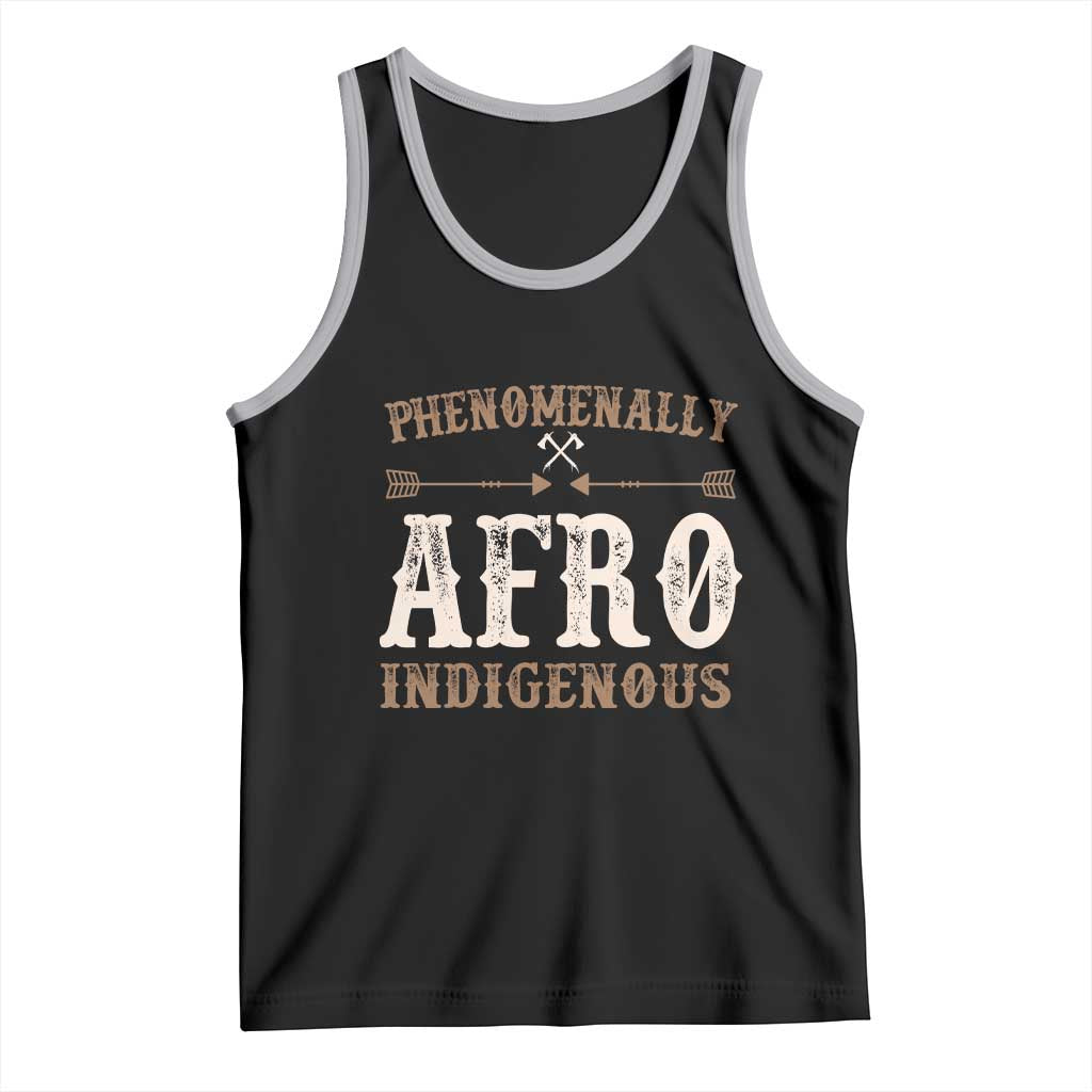 Proud Native American Phenomenally Afro Indigenous Tank Top - Wonder Print Shop