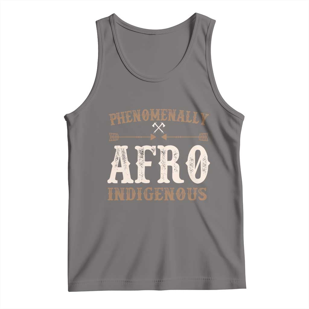 Proud Native American Phenomenally Afro Indigenous Tank Top - Wonder Print Shop