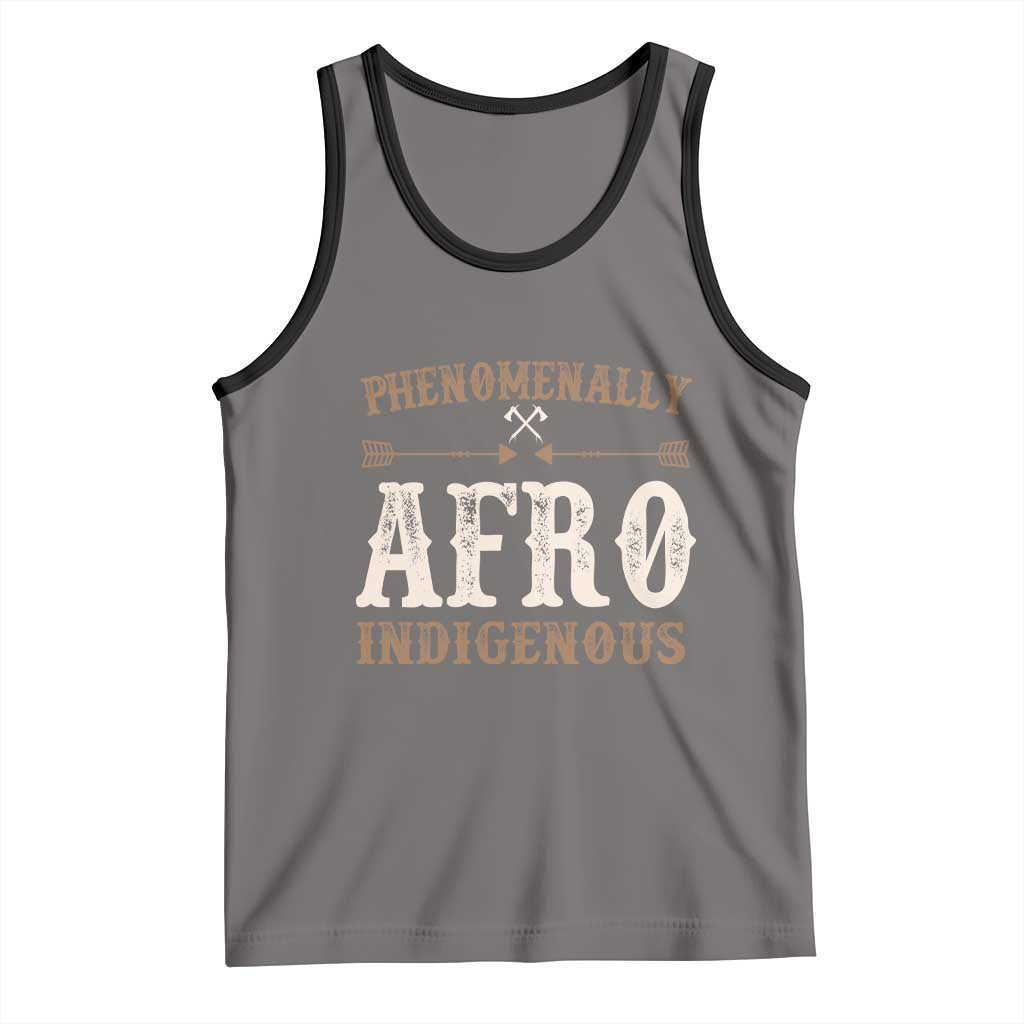 Proud Native American Phenomenally Afro Indigenous Tank Top - Wonder Print Shop