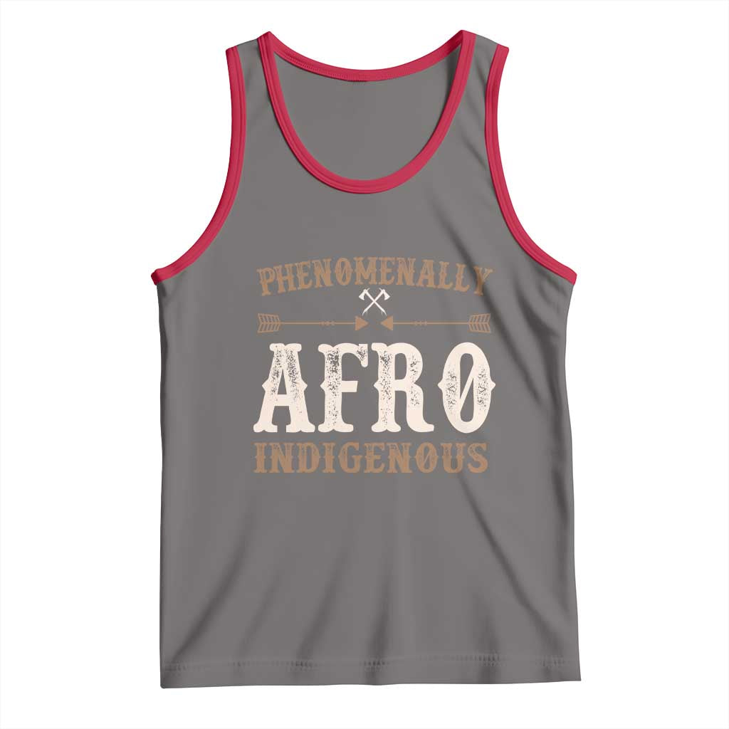 Proud Native American Phenomenally Afro Indigenous Tank Top - Wonder Print Shop