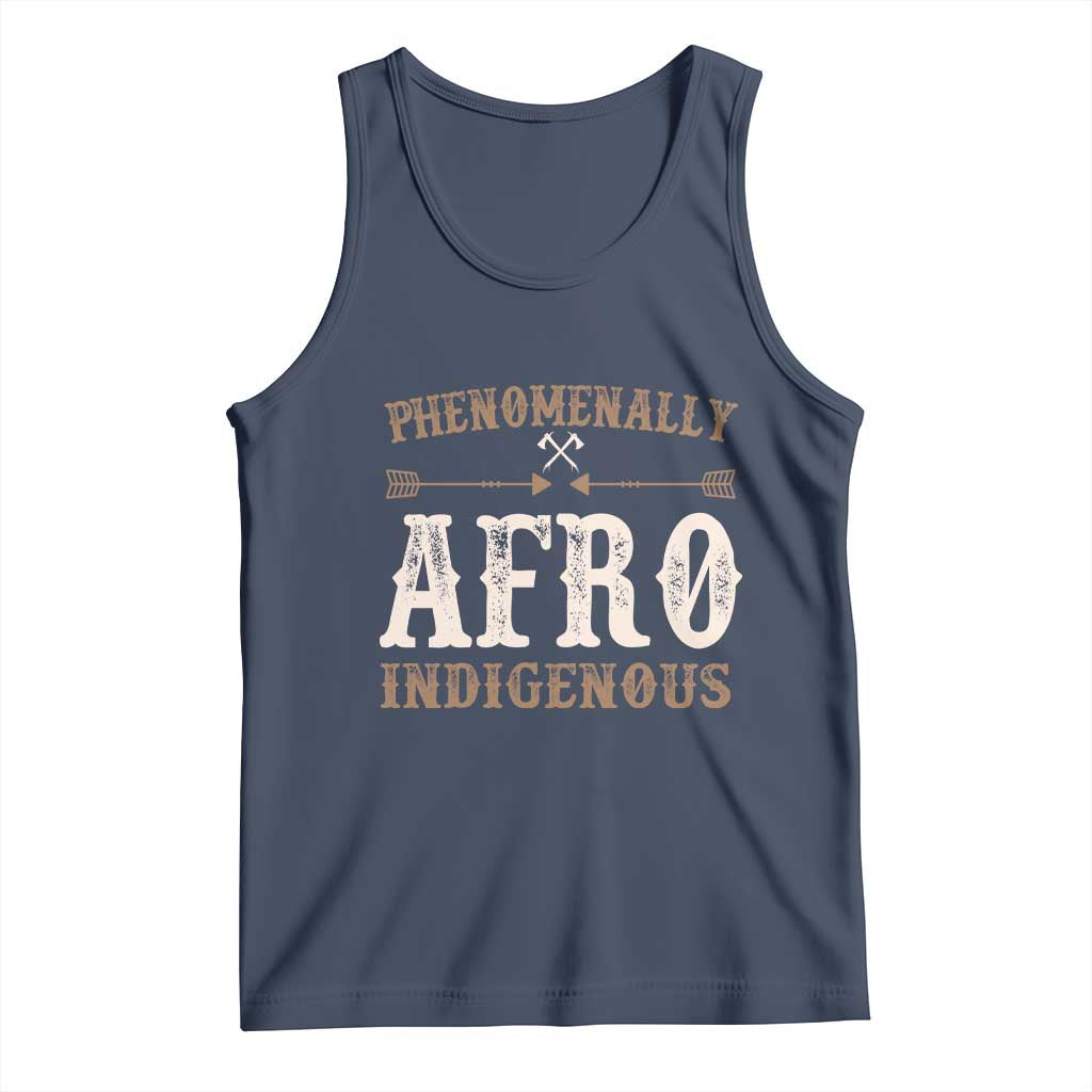 Proud Native American Phenomenally Afro Indigenous Tank Top - Wonder Print Shop