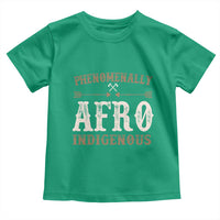 Proud Native American Phenomenally Afro Indigenous Toddler T Shirt - Wonder Print Shop