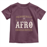 Proud Native American Phenomenally Afro Indigenous Toddler T Shirt - Wonder Print Shop