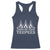 Funny Show Me Your Teepees Racerback Tank Top Native American Indian Pride Tipi - Wonder Print Shop