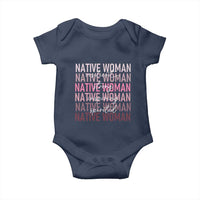 Native Woman Resilient Strong Inspiring Spirited Baby Onesie American Indian Pride - Wonder Print Shop