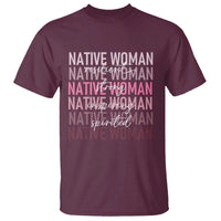 Native Woman Resilient Strong Inspiring Spirited T Shirt American Indian Pride - Wonder Print Shop