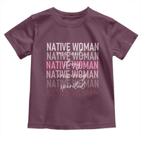 Native Woman Resilient Strong Inspiring Spirited Toddler T Shirt American Indian Pride - Wonder Print Shop