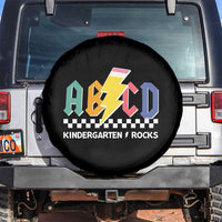 ABCD Kindergarten Rock And Roll Spare Tire Cover Teachers Back To School - Wonder Print Shop