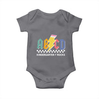 ABCD Kindergarten Rock And Roll Baby Onesie Teachers Back To School - Wonder Print Shop