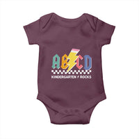 ABCD Kindergarten Rock And Roll Baby Onesie Teachers Back To School - Wonder Print Shop