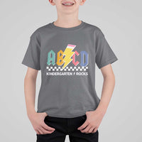ABCD Kindergarten Rock And Roll T Shirt For Kid Teachers Back To School - Wonder Print Shop