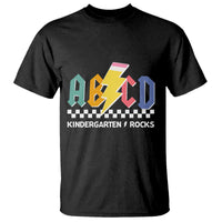 ABCD Kindergarten Rock And Roll T Shirt Teachers Back To School - Wonder Print Shop