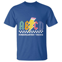 ABCD Kindergarten Rock And Roll T Shirt Teachers Back To School - Wonder Print Shop