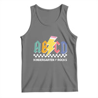 ABCD Kindergarten Rock And Roll Tank Top Teachers Back To School - Wonder Print Shop