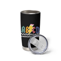 ABCD Kindergarten Rock And Roll Tumbler Cup Teachers Back To School - Wonder Print Shop