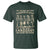 Native American Warrior T Shirt The Language They Were Forbidden To Speak Saved This Nation - Wonder Print Shop