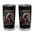 America Love It Or Give It Back Tumbler Cup Native American Chiefs Vintage USA Flag - Wonder Print Shop