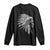 Native American Tribes Long Sleeve Shirt Vintage Indian American Chief - Wonder Print Shop