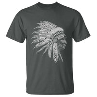Native American Tribes T Shirt Vintage Indian American Chief - Wonder Print Shop