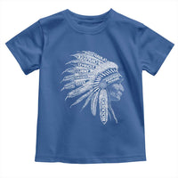Native American Tribes Toddler T Shirt Vintage Indian American Chief - Wonder Print Shop