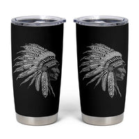 Native American Tribes Tumbler Cup Vintage Indian American Chief - Wonder Print Shop