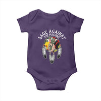 Funny Sage Against The Machine Baby Onesie Native American Sage Medicine Wheel - Wonder Print Shop