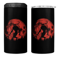 Wendigo Monster 4 in 1 Can Cooler Tumbler Skinwalker Night Stroll Cryptid Full Moon Evil Monster - Wonder Print Shop