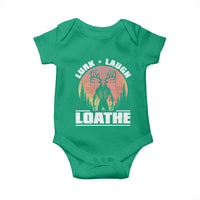 Funny Wendigo Cryptid Lurk Laugh Loathe Baby Onesie - Wonder Print Shop