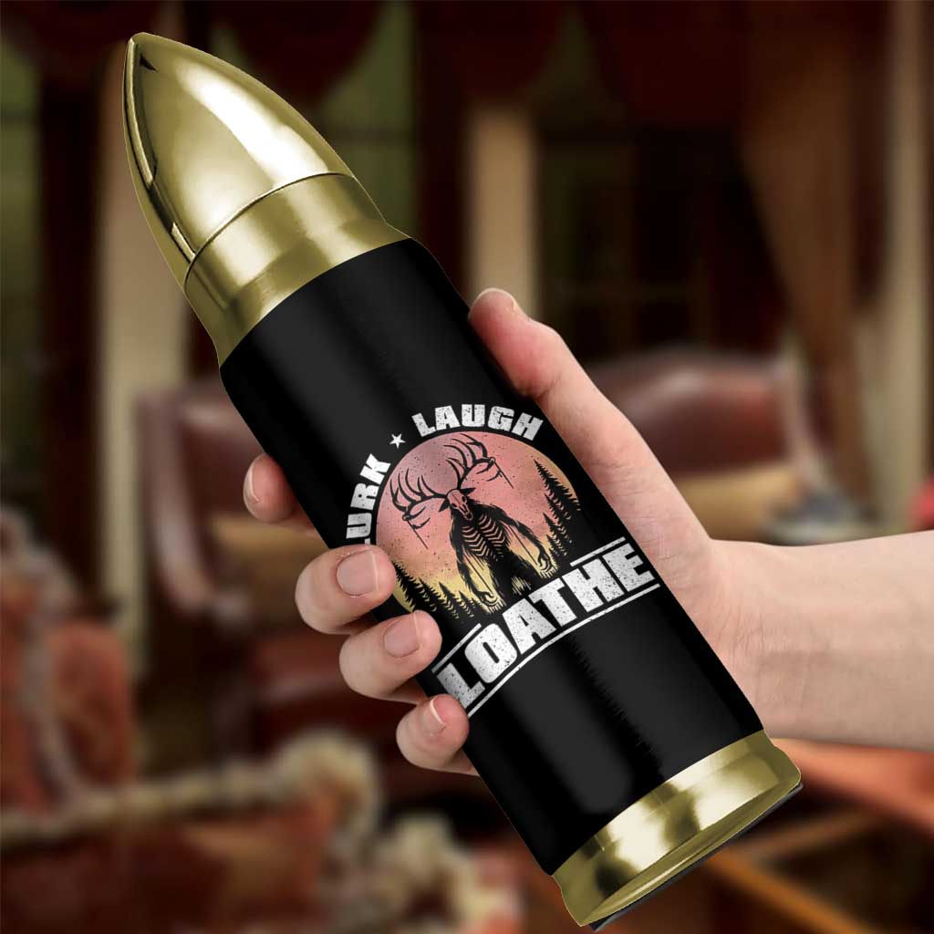 Funny Wendigo Cryptid Lurk Laugh Loathe Bullet Tumbler - Wonder Print Shop