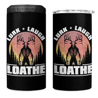 Funny Wendigo Cryptid Lurk Laugh Loathe 4 in 1 Can Cooler Tumbler - Wonder Print Shop