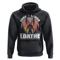 Funny Wendigo Cryptid Lurk Laugh Loathe Hoodie - Wonder Print Shop