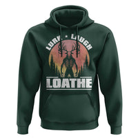 Funny Wendigo Cryptid Lurk Laugh Loathe Hoodie - Wonder Print Shop