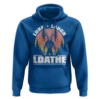 Funny Wendigo Cryptid Lurk Laugh Loathe Hoodie - Wonder Print Shop