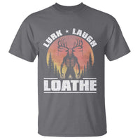 Funny Wendigo Cryptid Lurk Laugh Loathe T Shirt - Wonder Print Shop