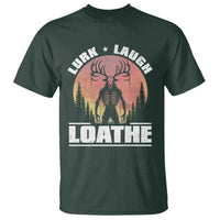 Funny Wendigo Cryptid Lurk Laugh Loathe T Shirt - Wonder Print Shop