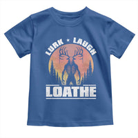 Funny Wendigo Cryptid Lurk Laugh Loathe Toddler T Shirt - Wonder Print Shop
