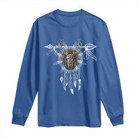 Native American Wendigo Monster Skinwalker Dreamcatcher Long Sleeve Shirt - Wonder Print Shop