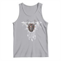 Native American Wendigo Monster Skinwalker Dreamcatcher Tank Top - Wonder Print Shop