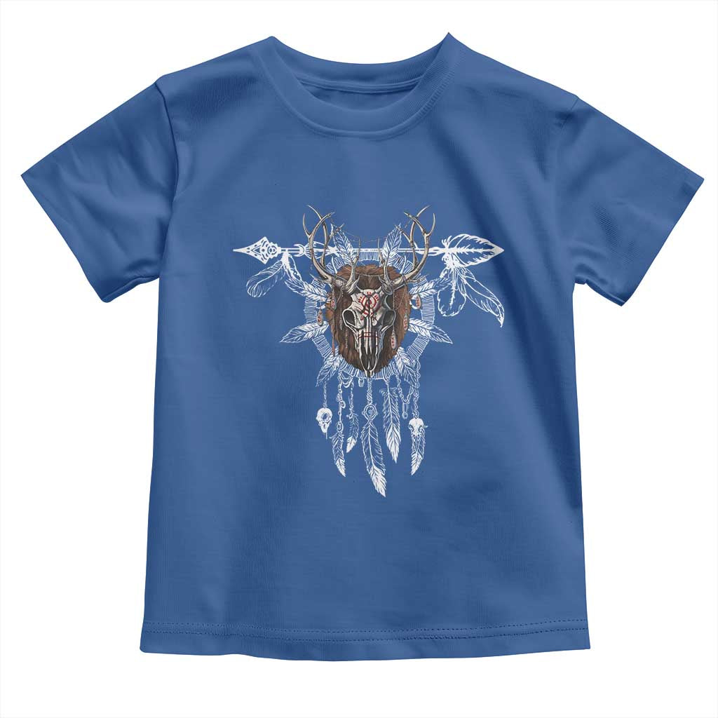 Native American Wendigo Monster Skinwalker Dreamcatcher Toddler T Shirt - Wonder Print Shop