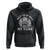 Native Blood Runs Through My Veins Hoodie Native American War Bonnet - Wonder Print Shop