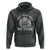 Native Blood Runs Through My Veins Hoodie Native American War Bonnet - Wonder Print Shop