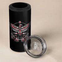 Thunderbird Native American Northwest Coast Art 4 in 1 Can Cooler Tumbler - Wonder Print Shop