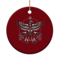 Thunderbird Native American Northwest Coast Art Ceramic Ornament