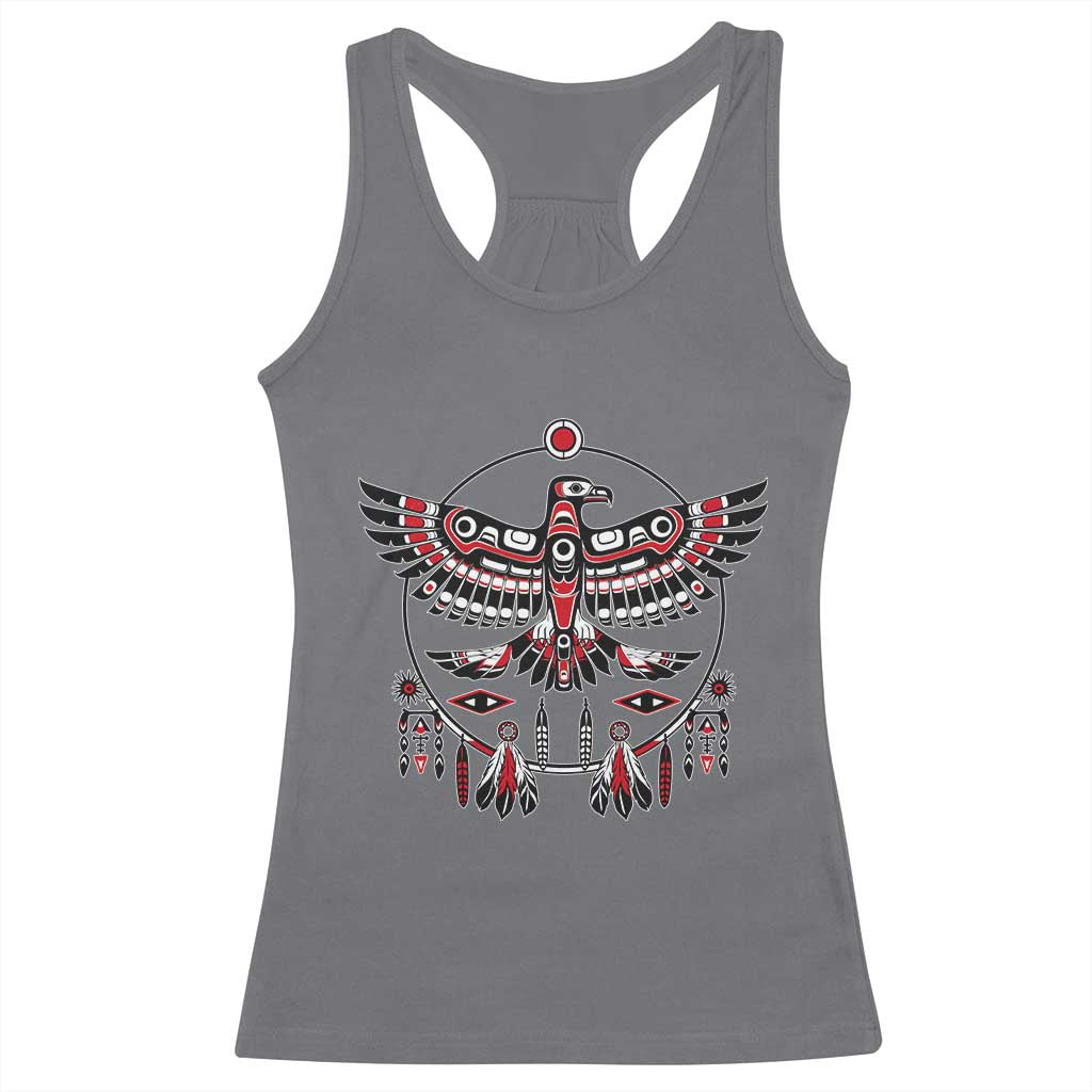 Thunderbird Native American Northwest Coast Art Racerback Tank Top - Wonder Print Shop