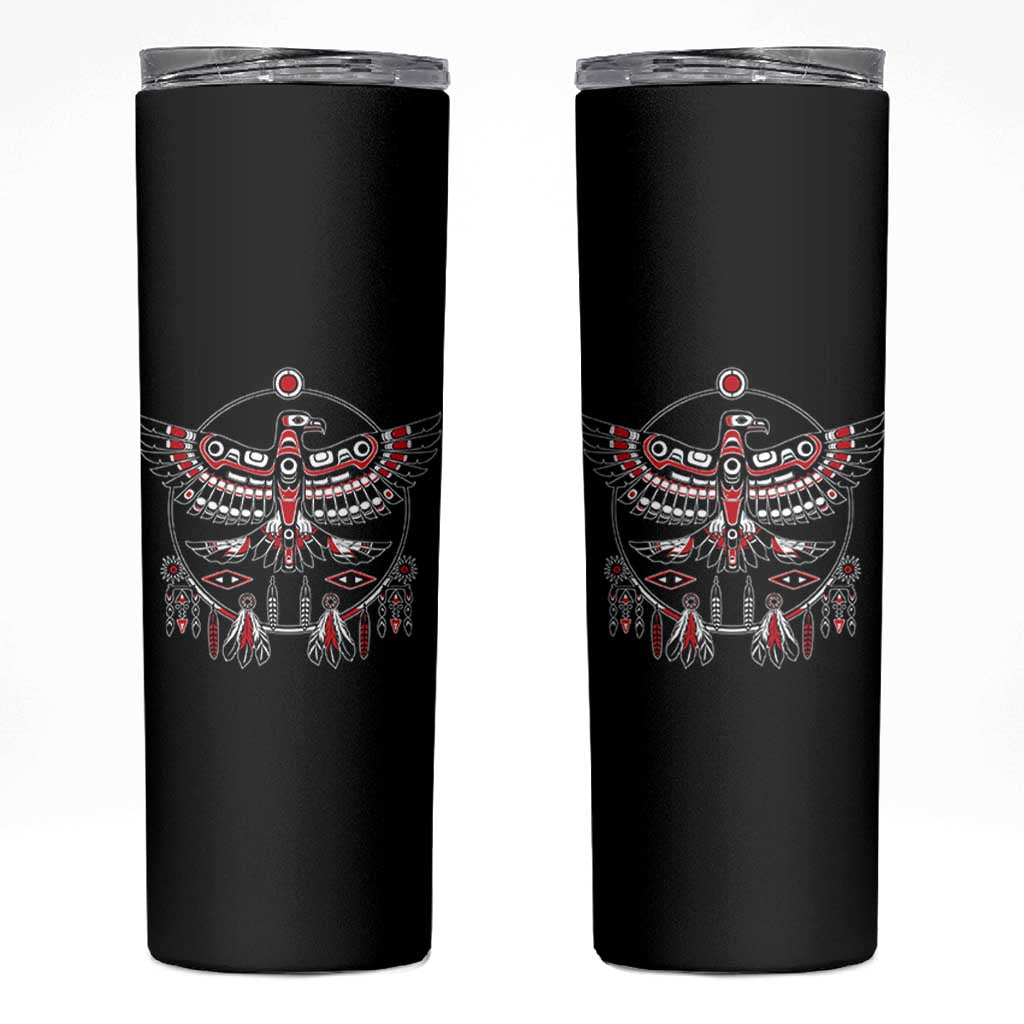Thunderbird Native American Northwest Coast Art Skinny Tumbler - Wonder Print Shop