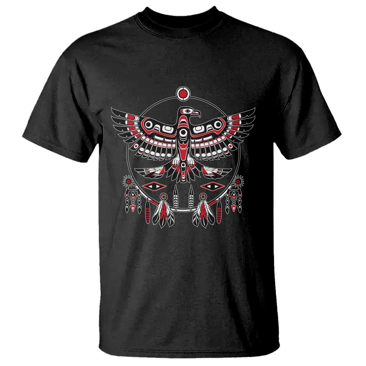 Thunderbird Native American Northwest Coast Art T Shirt - Wonder Print Shop